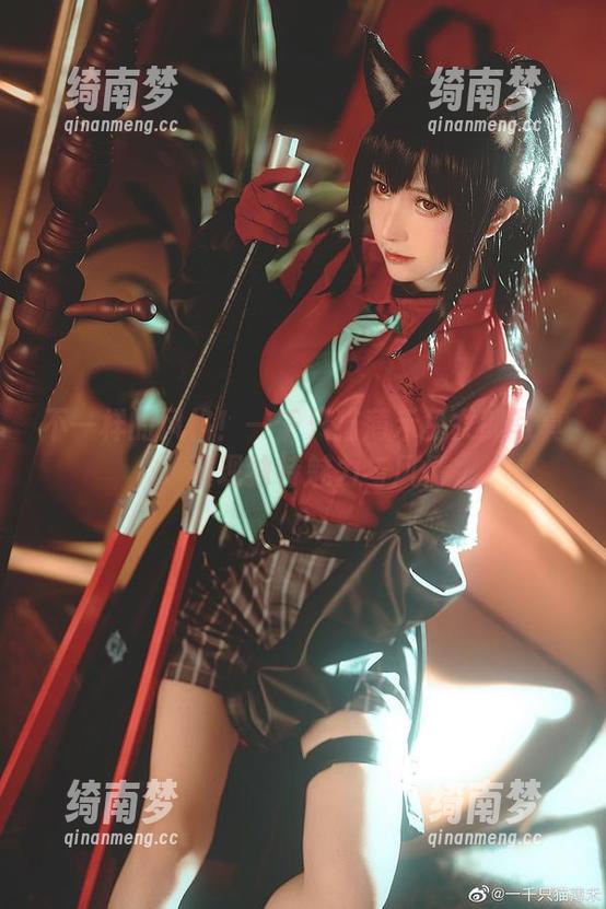 不一样的风格！一千只猫薄禾兔女郎写真，展现独特魅力与风情