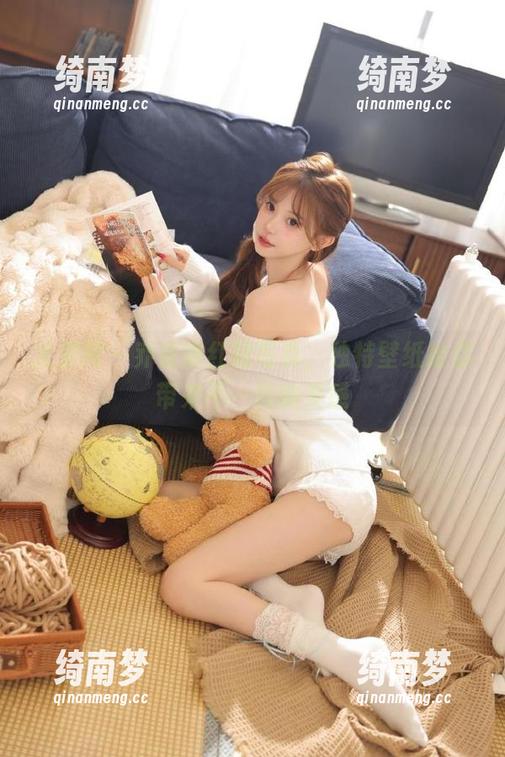 尤果网-乔依琳 尤果网 - 乔依琳红裙写真,独特壁纸给你带来不一样的灵感